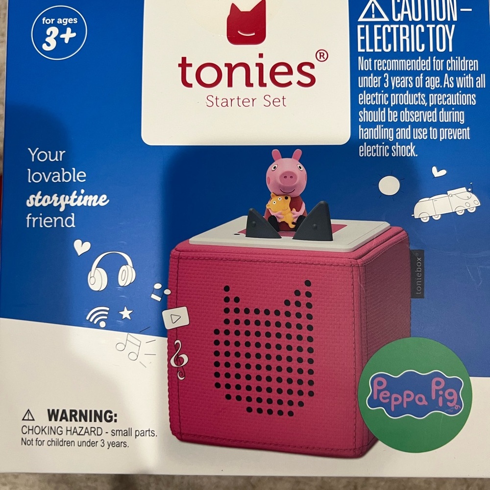 Tonies Peppa Pig Starter Set - Pink